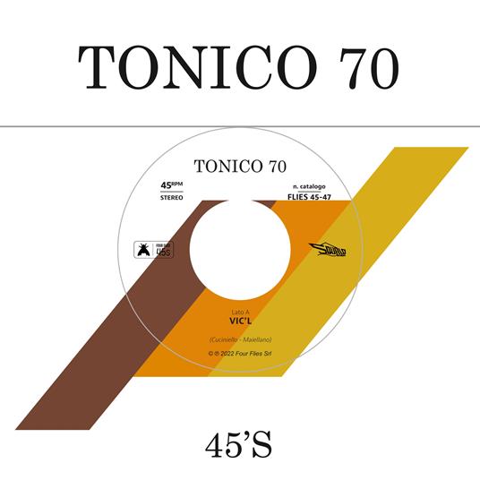Vic'L - Fantasie (Sampled Version) (7'') - Vinile LP di Tonico 70