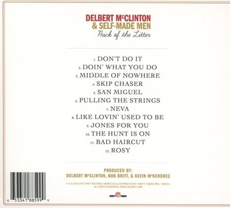 Prick of the Litter - CD Audio di Delbert McClinton - 2