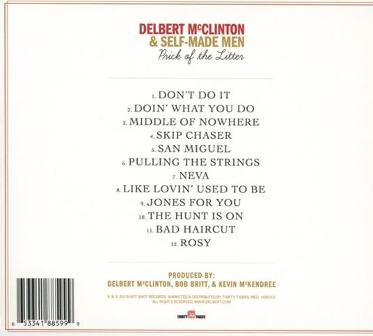 Prick of the Litter - CD Audio di Delbert McClinton - 2