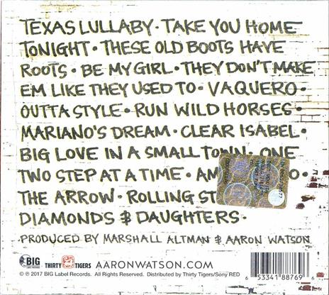 Vaquero - CD Audio di Aaron Watson - 2