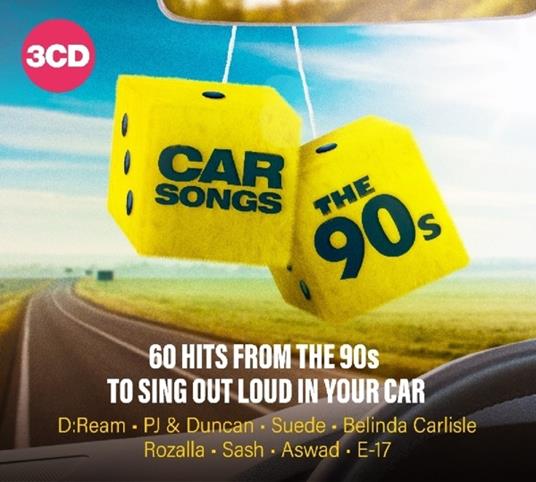 Car Songs. The 90's - CD Audio