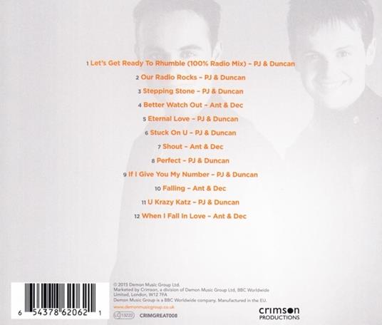 The Greatest - CD Audio di Ant and Dec - 2