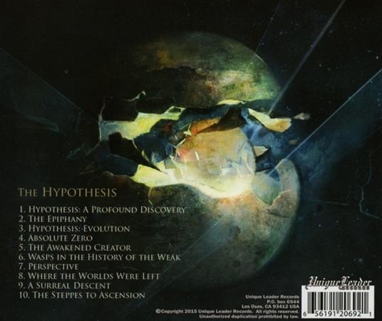 The Hypothesis - CD Audio di Continuum