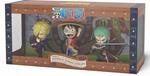Mighty Jaxx - One Piece Freeny''s Hidden Dissectables Vinyl Figure Luffy, Zoro and Sanji 10 cm
