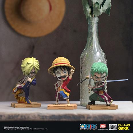 Mighty Jaxx - One Piece Freeny''s Hidden Dissectables Vinyl Figure Luffy, Zoro and Sanji 10 cm - 2