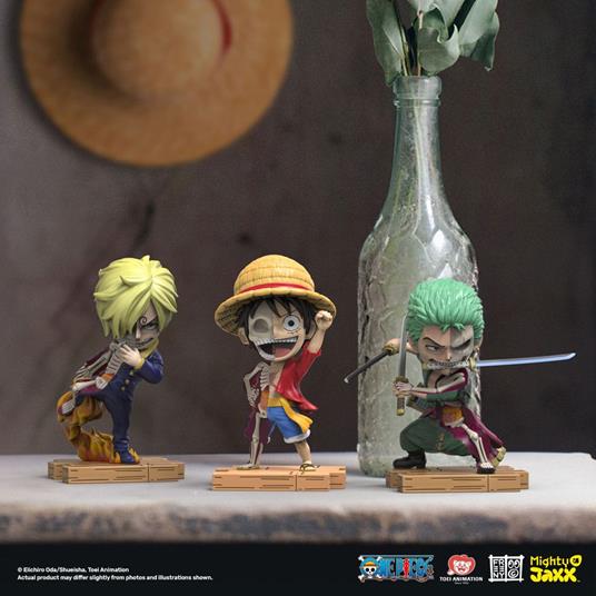 Mighty Jaxx - One Piece Freeny''s Hidden Dissectables Vinyl Figure Luffy, Zoro and Sanji 10 cm - 2