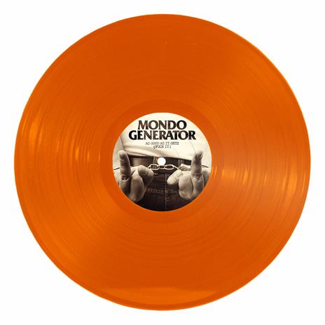 As Good as it Gets (Fuck it) (Orange Coloured Vinyl) - Vinile LP di Mondo Generator - 2