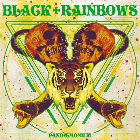 Pandaemonium (Yellow Splatter Coloured Vinyl) - Vinile LP di Black Rainbows