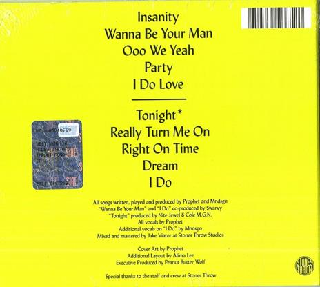 Wanna Be Your Man - CD Audio di Prophet - 2