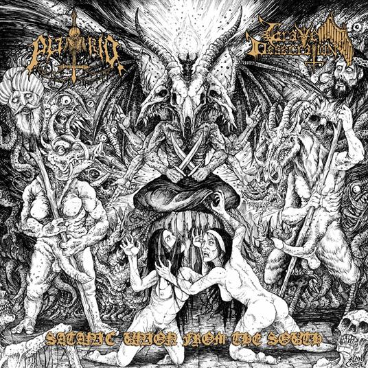 Satanic Union From The South - Vinile LP di Putrid-Grave Desecration
