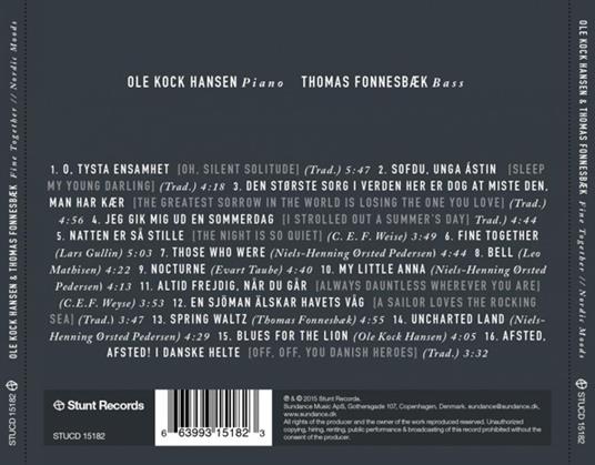 Fine Together-Nordic Moods - CD Audio di Thomas Fonnesbæk,Ole Kock Hansen - 2