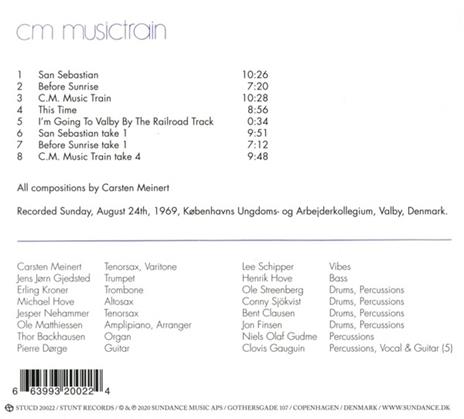 Musictrain - CD Audio di Carsten Meinert - 3