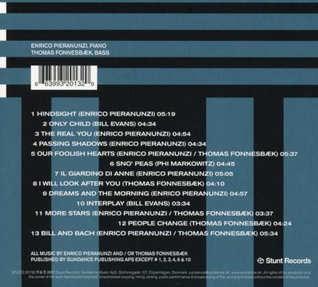 The Real You - CD Audio di Enrico Pieranunzi,Thomas Fonnesbæk - 2