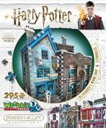 Puzzle 3D 295 Pz Wrebbit W3D-0508. Harry Potter. Diagon Alley Ollivander'S Wand Shop + Scribbulus