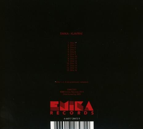 Klavirni - CD Audio di Emika - 2