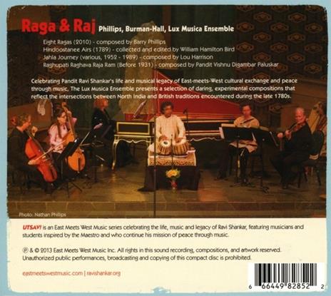 Celebrating Ravi Shankar. Utsav! Raga and Raj - CD Audio - 2