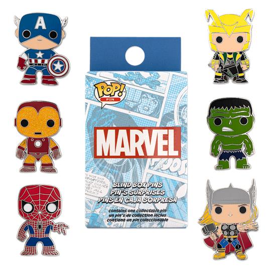 Avengers Blind Box Pin - Marvel Funko Blind Box Pins (MVPN0)