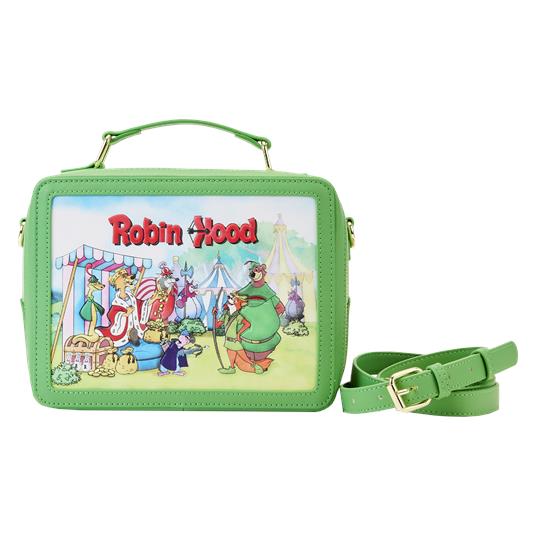 Robin Hood Lunchbox Cross Body Bag - Disney Funko Loungefly Crossbody (WDTB2)