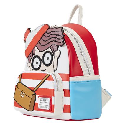 Funko Loungefly Backpack Where'S Waldo Cosplay Mini Backpack WHWBK