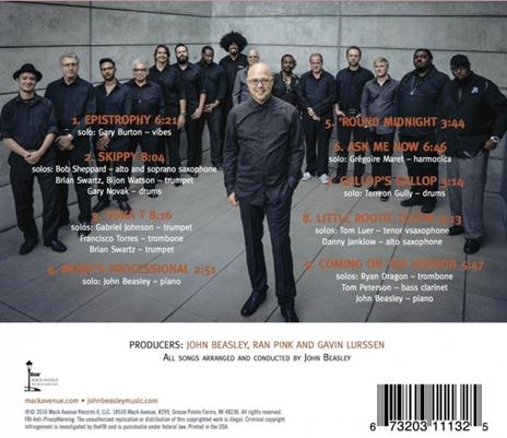 Presents Monk-Estra vol.1 - CD Audio di John Beasley - 2