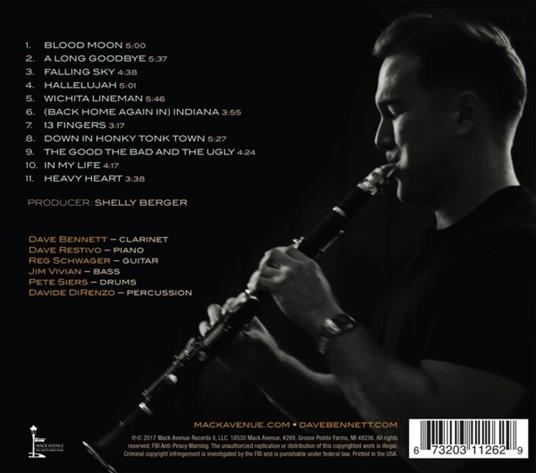 Blood Moon - CD Audio di Dave Bennett - 2