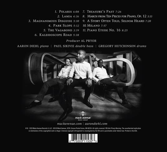 The Vagabond - CD Audio di Aaron Diehl - 2