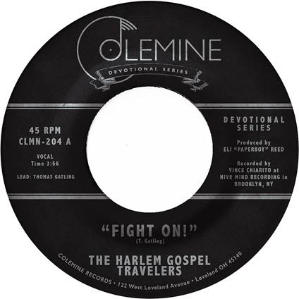 Fight On! - Vinile LP di Harlem Gospel Travelers