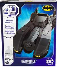 Giocattolo DC- Puzzle 4D Build per Adulti Retro Batmobile, 6070178 Spin Master