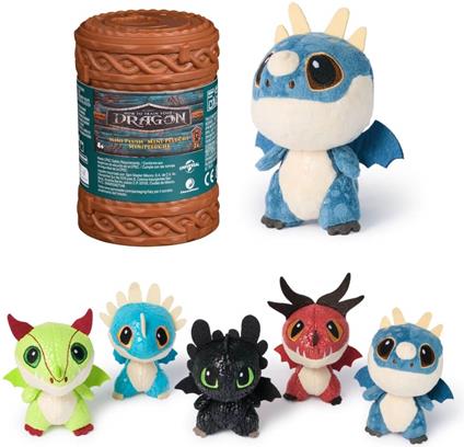 How to Train Your Dragon - Draghi Peluche Assortiti in vassoio