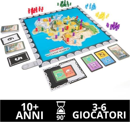 Risiko Alleanze Segrete. Gioco da tavolo - 2