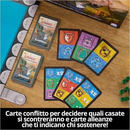Risiko Alleanze Segrete. Gioco da tavolo - 5