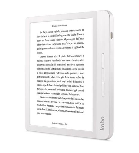 Kobo Libra Ereader Bianco 7"" EPD Carta
