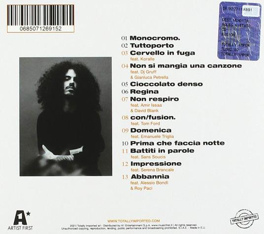 Fusion - CD Audio di Davide Shorty - 2