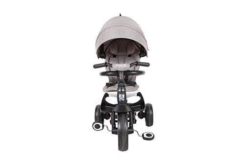 Qplay- Prime Triciclo Evolutivo 3 In 1, Colore Grigio, Qp100.08 - 3