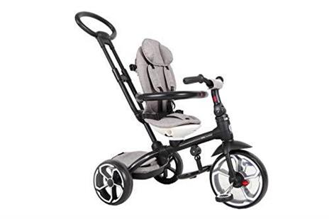 Qplay- Prime Triciclo Evolutivo 3 In 1, Colore Grigio, Qp100.08 - 4