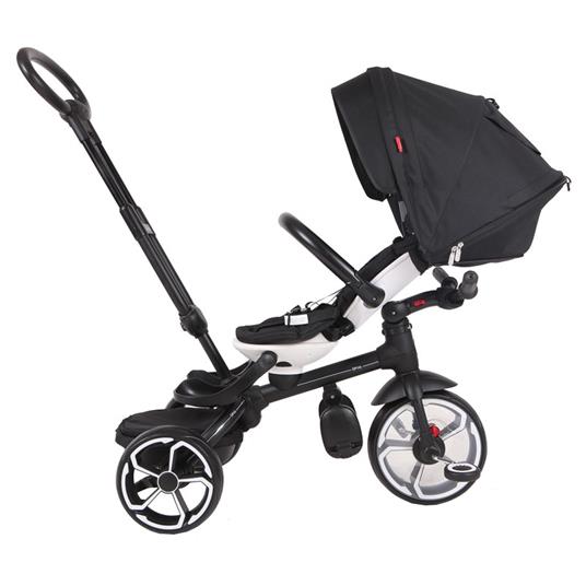 Triciclo Prime Rosa Evolutivo, Seduta Reversibile, Reclinabile Con Ruote Eva  100.01 - 2