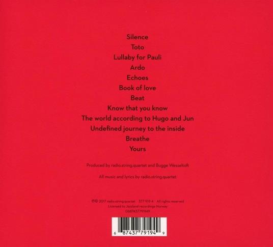 In Between Silence - CD Audio di Radio String Quartet - 2