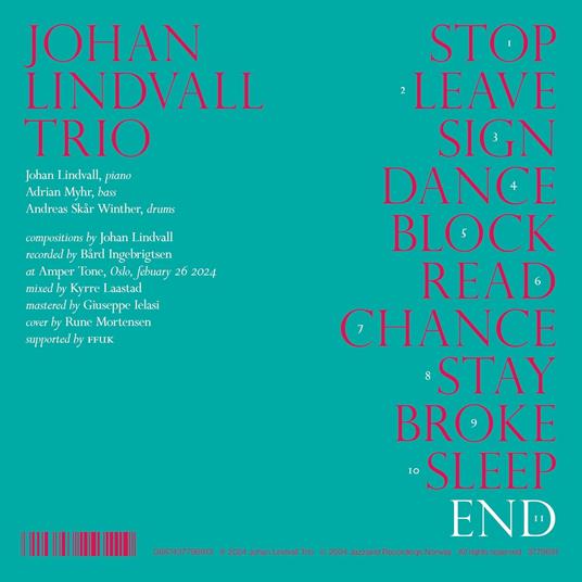End - CD Audio di Johan Lindvall