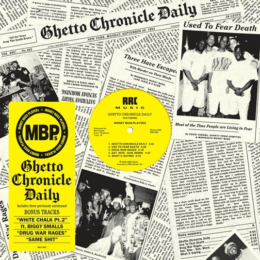 Ghetto Chronicle Daily - Vinile LP di Money Boss Players