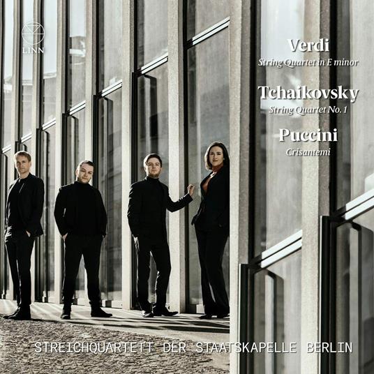 Quartetti per archi - CD Audio di Pyotr Ilyich Tchaikovsky,Giuseppe Verdi,Streichquartett der Staatskapelle Berlin
