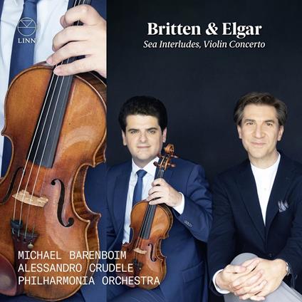 Sea Interludes Violin Concerto - CD Audio di Benjamin Britten,Edward Elgar,Michael Barenboim