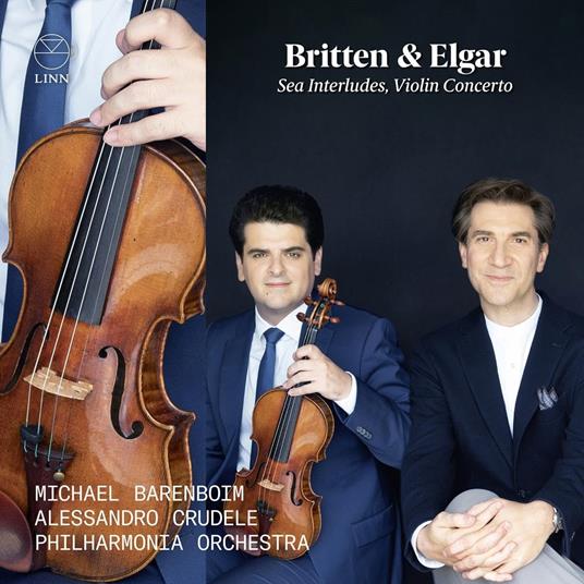 Sea Interludes Violin Concerto - CD Audio di Benjamin Britten,Edward Elgar,Michael Barenboim