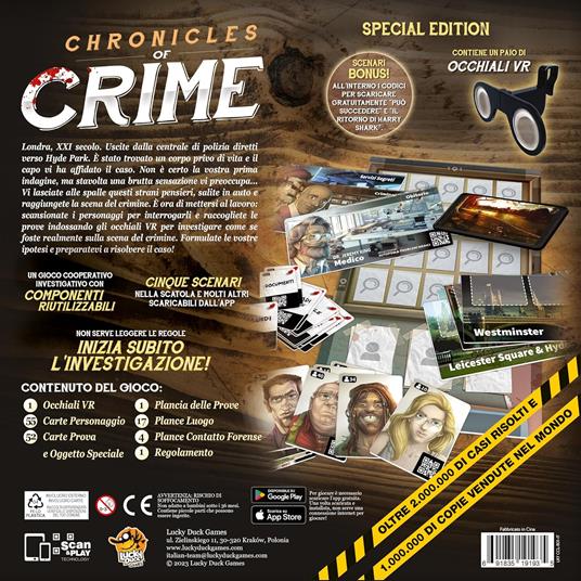 Chronicles Of Crime - Special Edition. Gioco da tavolo - 2