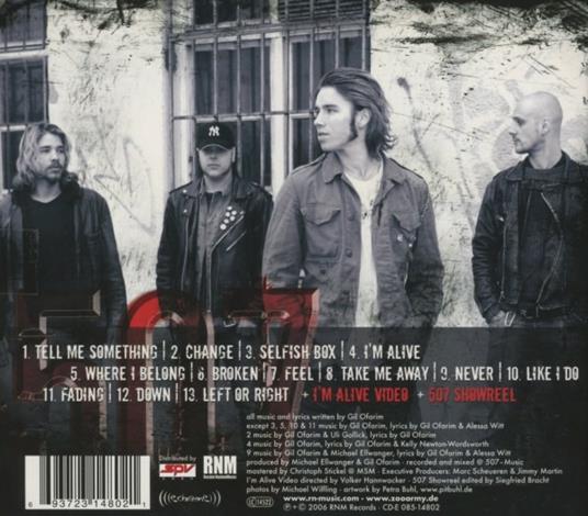 507 - CD Audio di Zoo Army - 2