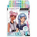Blocco da Disegno Stilista: Fashion Design Pop Colori Pastello
