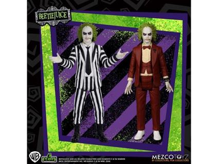 Beetlejuice 5 Points Action Figures 10 Cm Mezco Toys