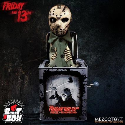 Friday the 13th Burst-A-Box Music Box Jason Voorhees 36 cm