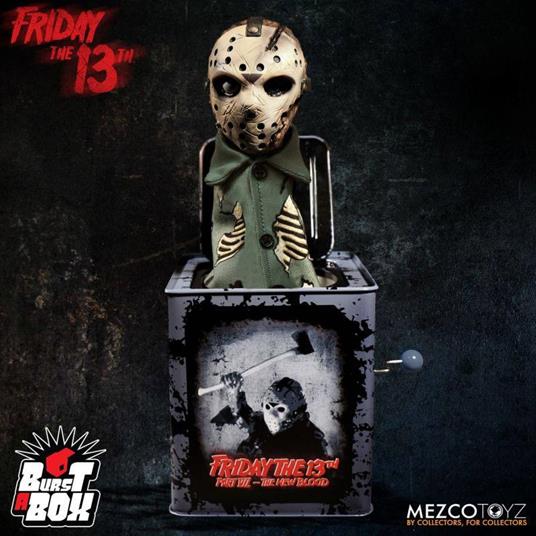 Friday the 13th Burst-A-Box Music Box Jason Voorhees 36 cm