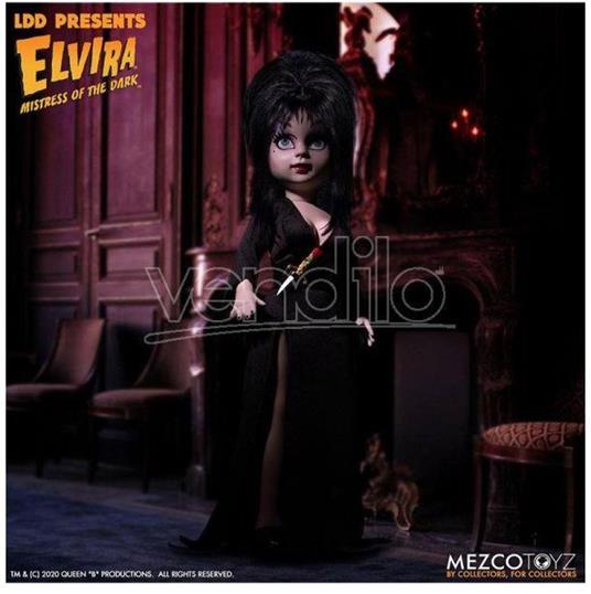 Ldd Presents Elvira Mistress Of The Dark Action Figura Mezco Toys