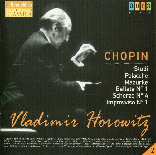 Studi - Polacche - Mazurke - Ballate - CD Audio di Frederic Chopin,Vladimir Horowitz